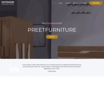 Preetfurnitures.com(Preet Furnitures) Screenshot