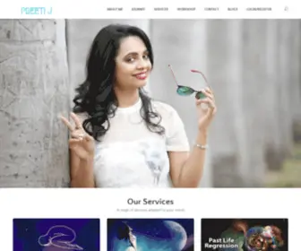 Preetij.com(Preeti Jain) Screenshot