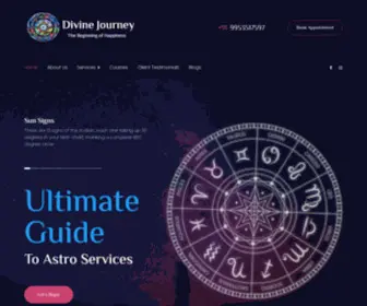 Preetisanjay.com(Divine Journey) Screenshot