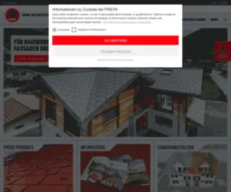 Prefa.ch(& Dachsysteme aus Aluminium) Screenshot