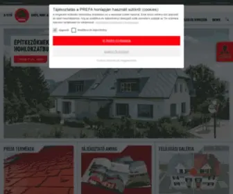 Prefa.hu(PREFA Magyarország) Screenshot