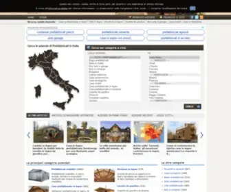 Prefabbricatisulweb.it(Aziende di prefabbricati in Italia) Screenshot