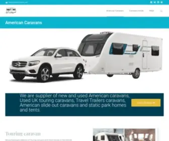 PrefABCAravans.com(Supplier of new and used American caravans) Screenshot