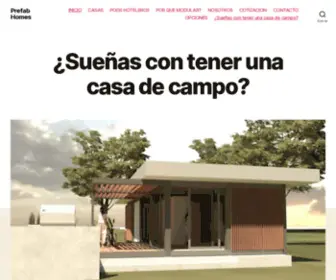 Prefabhomes.com.co(Prefab Homes) Screenshot