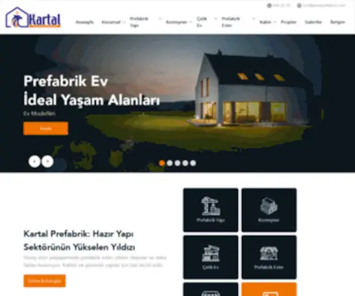 PrefabrikhazirevFiyatlari.com(Prefabrik Ev Fiyatlar) Screenshot