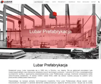 PrefabrykacJalubar.pl(Indywidualne rozwiązania w zakresie elementów prefabrykowanych z betonu) Screenshot