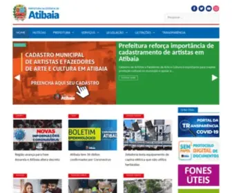 Prefeituradeatibaia.com.br(Prefeitura) Screenshot