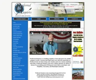 Preferredairparts.com(Preferred Airparts) Screenshot