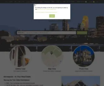 Preferredhometeam.com(Twin Cities Real Estate) Screenshot