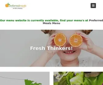 Preferredmeals.com(Preferred Meals) Screenshot