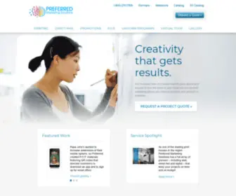 Preferredms.com(Preferred Marketing Solutions) Screenshot