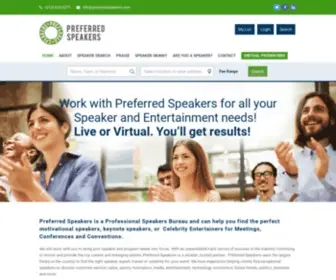Preferredspeakers.com(Preferred Speakers) Screenshot