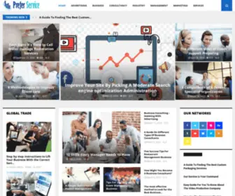 Preferservice.com(Prefer Service) Screenshot