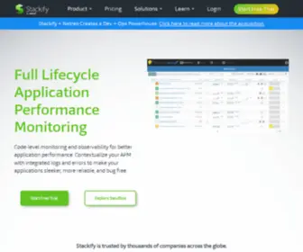 Prefix.io(Application Performance Monitoring Tools For Developers Application Performance Monitoring Tools For Developers) Screenshot