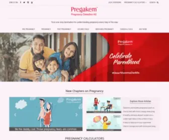 Pregakem.com(The best pregnancy test kit in the Indian market) Screenshot