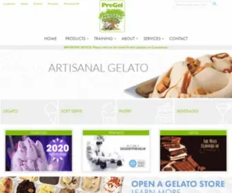 Pregelcanada.com(PreGel Canada) Screenshot