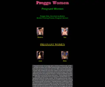 Preggowomen.com(Pregnant Women) Screenshot