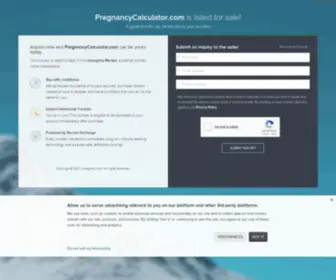 Pregnancycalculator.com(Fertility specialist) Screenshot