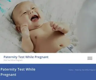 Pregnantdna.com(Non Invasive Prenatal Paternity Test) Screenshot