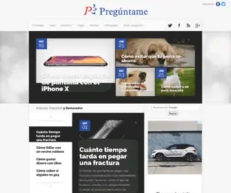 Preguntame.net(Aquí) Screenshot