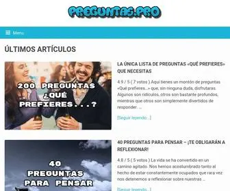 Preguntas.pro(Preguntas) Screenshot