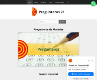 Pregunteros21.com.ar(Pregunteros 21) Screenshot