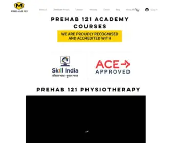 Prehab121.com(Prehab121 Academy) Screenshot