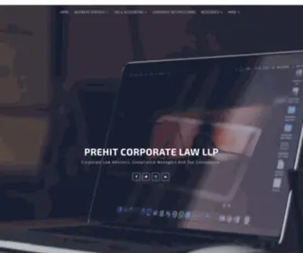 Prehit.in(Prehit Corporate Law LLP) Screenshot