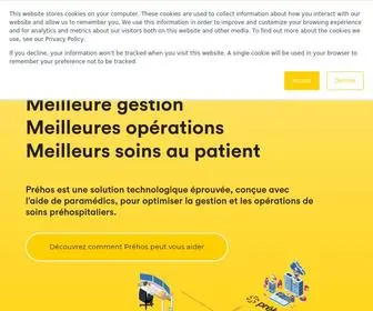 Prehos.com(Accueil) Screenshot