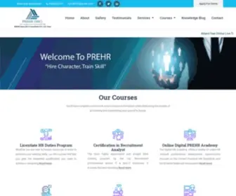 Prehr.com(PREHR(MIC)) Screenshot