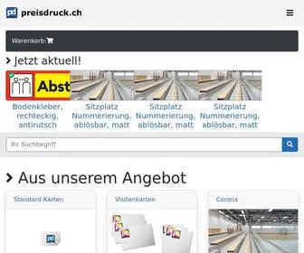 Preisdruck.ch(Ihr) Screenshot