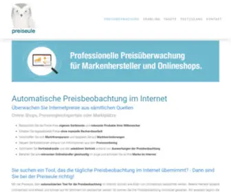 Preiseule.com(Daten automatisiert sammeln) Screenshot