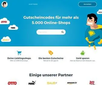 Preisheld.de(Durch die Kombination von Gutscheincodes und Cashback (Geld) Screenshot