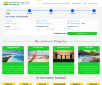 Preiswerterbuchen.de(Günstige Pauschalreisen) Screenshot