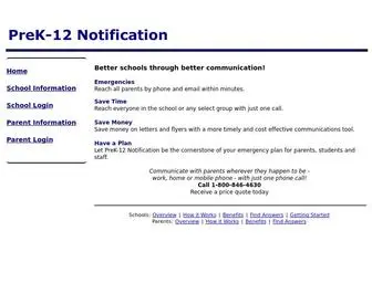 Prek12Notification.com(School Parent Communication) Screenshot