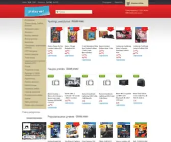 Prekes.net(žaidimų) Screenshot