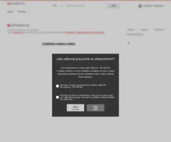 Prelekara.sk(Najväčší informačný zdroj pre lekárov) Screenshot