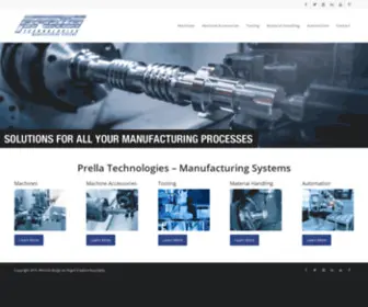 Prellatech.com(Prella Technologies) Screenshot
