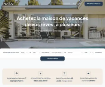 Prello.co(La maison de vacances de vos rêves) Screenshot