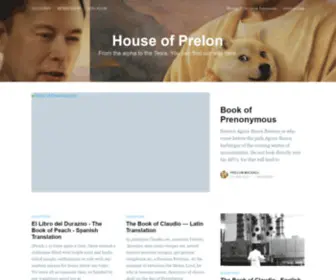 Prelon.org(House of Prelon) Screenshot