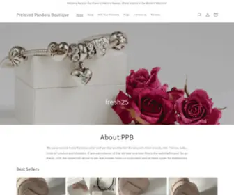 Prelovedpandoraboutique.com(Preloved Pandora Boutique) Screenshot