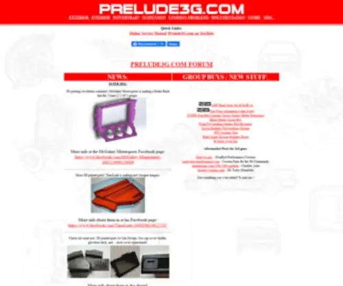Prelude3G.com(Prelude3G) Screenshot