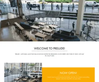 Preludecafeandbar.com(Preludecafeandbar) Screenshot