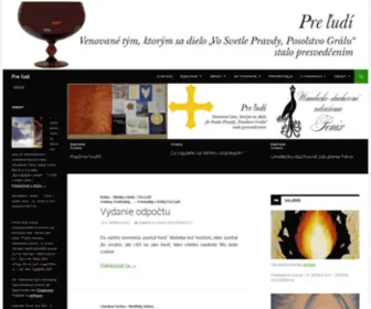Preludi.eu(ľudí) Screenshot