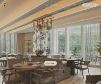 Preludio.sg(A modern dining concept from Fernando Arévalo that moves with time in orchestrated chapters) Screenshot