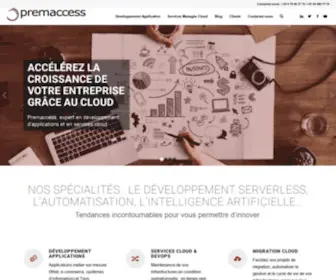 Premaccess.com(Developpement Application) Screenshot