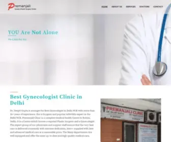 Premanjaliclinic.com(Premanjali Clinic) Screenshot