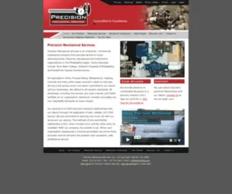 Premechllc.com(Precision Mechanical Services) Screenshot