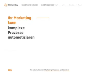 Premedia.at(Ihr Marketing kann so viel mehr) Screenshot