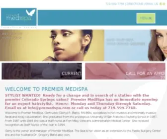 Premedspa.com(Premier MediSpa) Screenshot